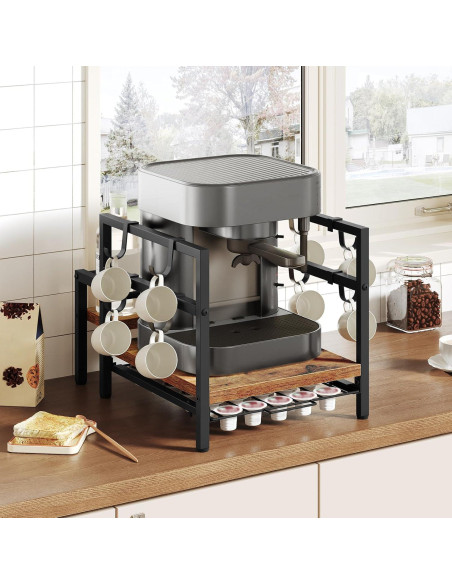 Soporte para K Cup HOOBRO, Organizador de Cafés 35 Cápsulas