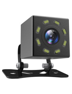 Cámara de Respaldo CUQI con 8 LEDs Visión Nocturna 170