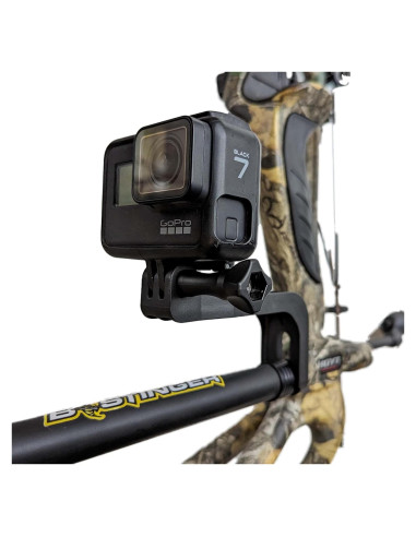 Soporte de arco compuesto StaBowMount para GoPro - Negro