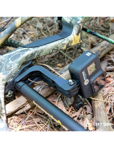 Soporte de arco compuesto StaBowMount para GoPro - Negro