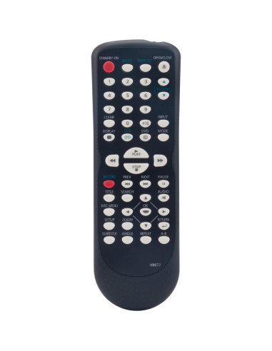 Control Remoto de Reemplazo NB677 NB677UD para DVD Magnavox