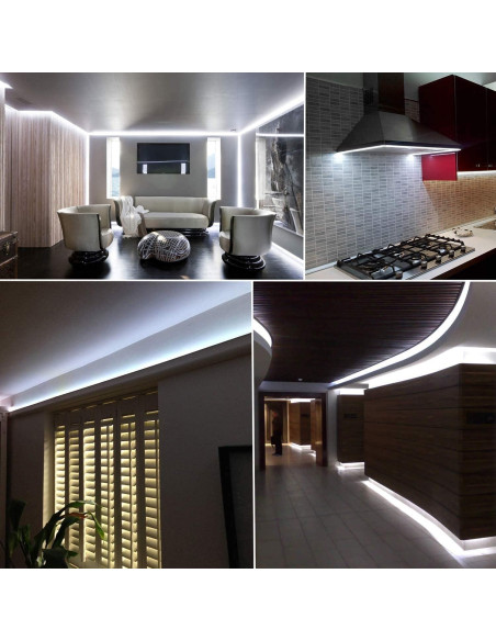 Luces de Cuerda LED SURNIE 10M Blanco Diurno Impermeables