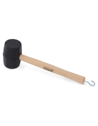 Mazo de goma Coleman con gancho para estacas de tienda