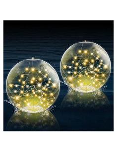 Luces Flotantes Solares WIND STAR, 35.56 cm, Paquete de 2