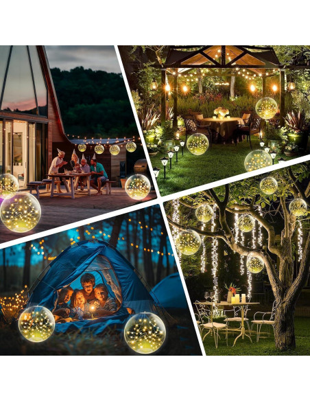 Luces Flotantes Solares WIND STAR, 35.56 cm, Paquete de 2