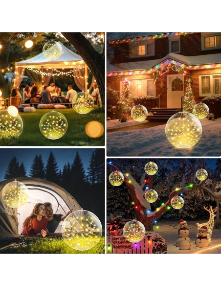 Luces Flotantes Solares WIND STAR, 35.56 cm, Paquete de 2