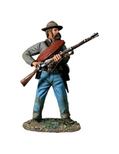 Figurita W. Britain Guerra Civil Americana Infantería Confederada 1:30