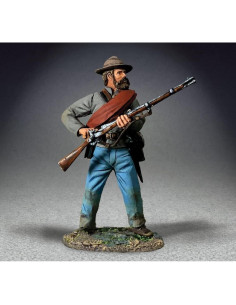 Figurita W. Britain Guerra Civil Americana Infantería Confederada 1:30 2