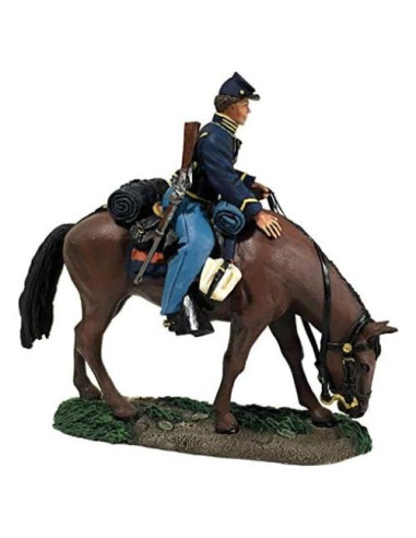 Figura de Soldado de Caballería Federal W.Britains 1:30 Pewter
