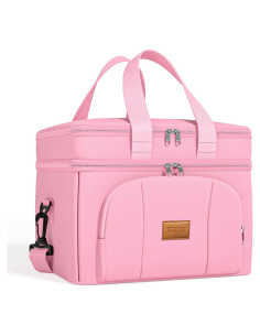 Bolsa Térmica Rnivvi 12L Rosa Doble Nivel a Prueba de Fugas