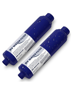 Filtro de Agua Inline PAULINN RV - 2 Unidades, Reduce Cloro