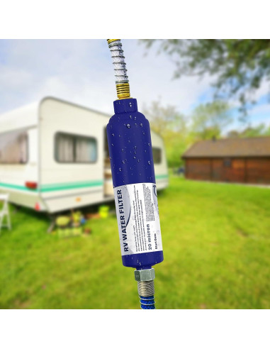 Filtro de Agua Inline PAULINN RV - 2 Unidades, Reduce Cloro
