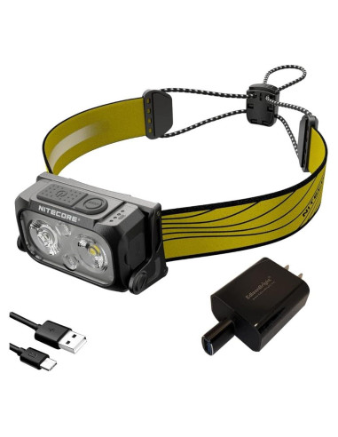 Lámpara Frontal Recargable Nitecore NU25 400 USB-C 600 Lúmenes