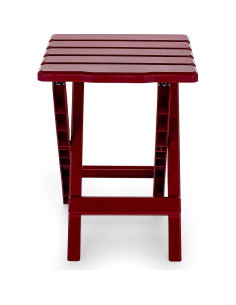 Mesa Lateral Plegable Camco 51684 Roja para Exterior 30x35cm 2