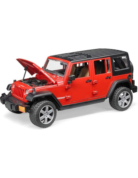Jeep Wrangler Unlimited Rubicon Bruder Toys - 32.84x14.43cm Jeep Wrangler Unlimited Rubicon Bruder Toys - 32.84x14.43cm