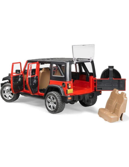 Jeep Wrangler Unlimited Rubicon Bruder Toys - 32.84x14.43cm Jeep Wrangler Unlimited Rubicon Bruder Toys - 32.84x14.43cm