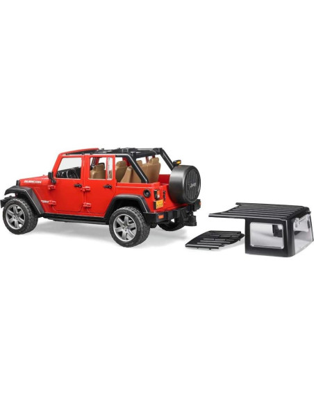 Jeep Wrangler Unlimited Rubicon Bruder Toys - 32.84x14.43cm Jeep Wrangler Unlimited Rubicon Bruder Toys - 32.84x14.43cm