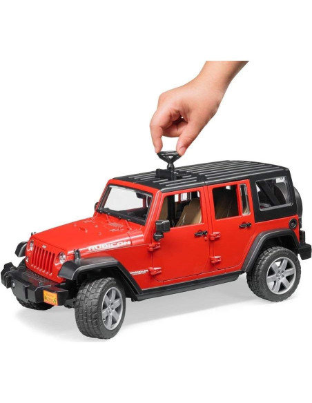 Jeep Wrangler Unlimited Rubicon Bruder Toys - 32.84x14.43cm Jeep Wrangler Unlimited Rubicon Bruder Toys - 32.84x14.43cm