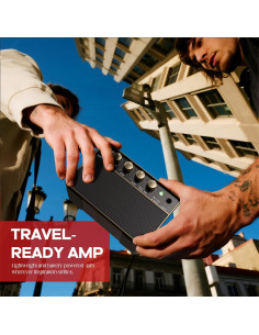 Amplificador de guitarra AKLOT Volt-XII 10W portátil recargable 2