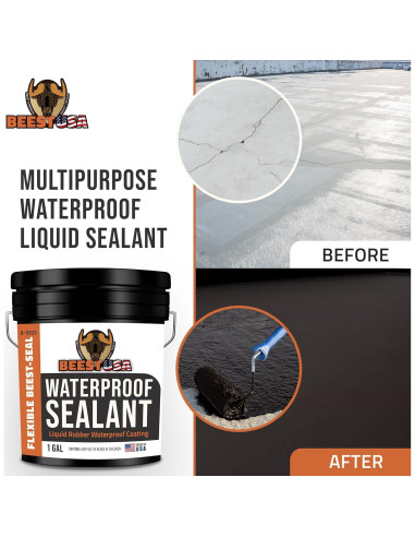 Sellador Impermeable BEEST 1 Galón para Techo y Fundaciones