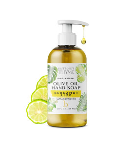 Jabón Líquido Vegano Brittanie 340g Bergamota Lima Natural