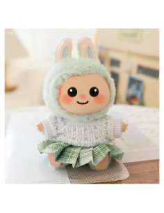 Ropa para muñecas Labubu 17cm - Vestidos premium con accesorios