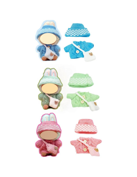 Conjunto de Ropa para Muñecas SGGMix1 Verde 15-17 cm Conjunto de Ropa para Muñecas SGGMix1 Verde 15-17 cm