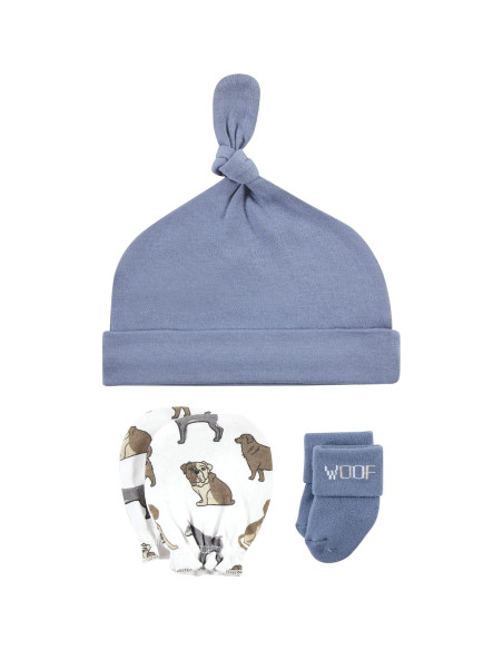 Conjunto de Gorras, Manoplas y Calcetines Hudson Baby 0-6 Meses