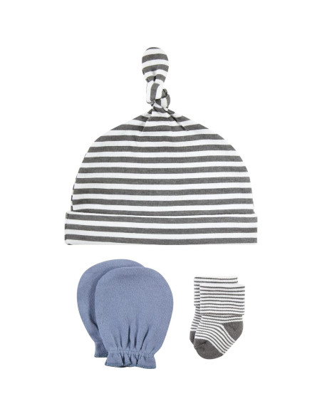 Conjunto de Gorras, Manoplas y Calcetines Hudson Baby 0-6 Meses