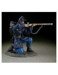 Soldado de Juguete W. Britain Guerra Civil Americana 31370 Arrodillado 6.03 cm