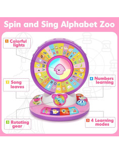 Juguete de Aprendizaje Duchong para Niños 1-3 Años Interactivo 2