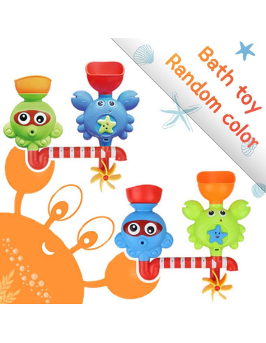 Juguete de Baño Cangrejo GOODLOGO con Ventosas - 12 Meses+