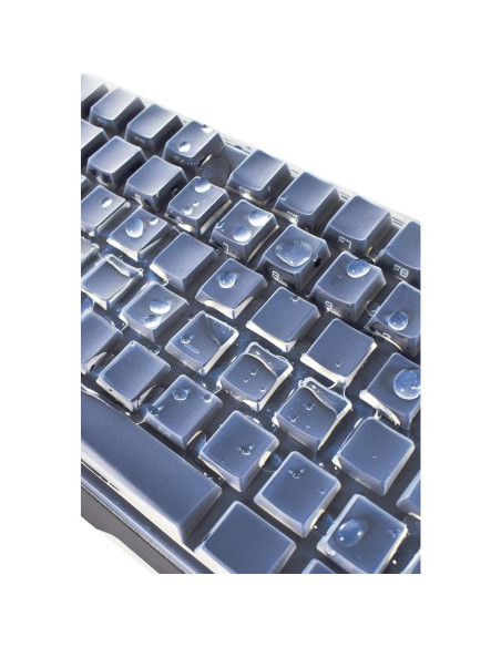 Funda de Teclado Silicona Yuomik Transparente para Corsair K60