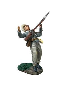 Figura Soldado Confederado W. Britain 1:30 Metal Pintado