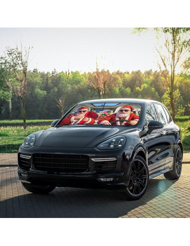 Sombrilla de Parabrisas CHILL-TEK Navidad 145x76 cm UV