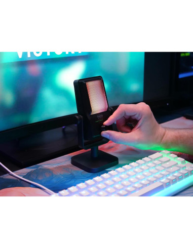 Micrófono USB Ngale R Cherry para Grabaciones y Streaming