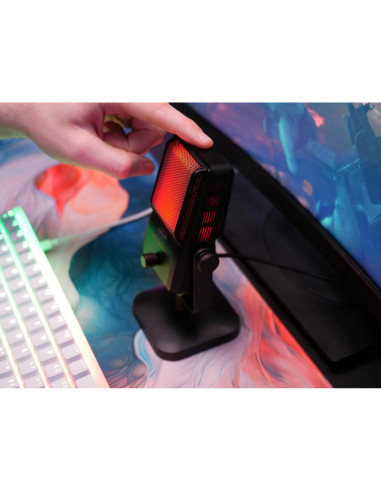 Micrófono USB Ngale R Cherry para Grabaciones y Streaming