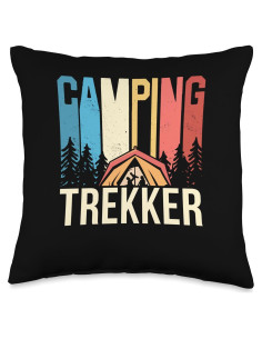 Cojín de Lanzamiento Camping Trekker 40x40 cm Multicolor