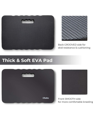 Almohadilla de Rodillas Ohuhu 43x28cm Resistente al Agua