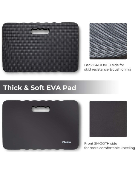 Almohadilla de Rodillas Ohuhu 43x28cm Resistente al Agua