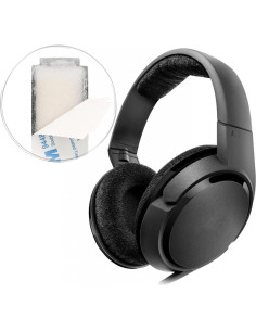 Almohadilla de Cabeza kwmobile para Sennheiser HD418-449 - Cuero Negro 2