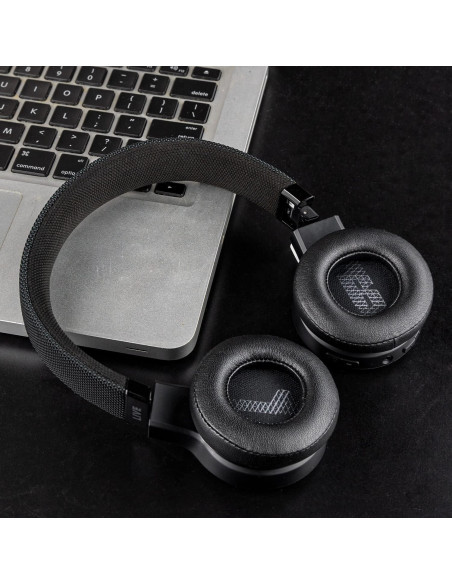 Almohadillas de Repuesto SOULWIT para Auriculares JBL Live 460NC - Negro