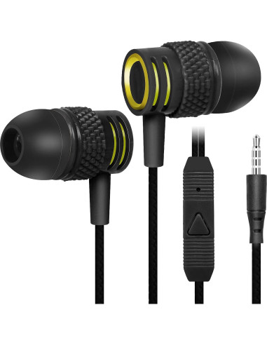 Auriculares In-Ear UrbanX R2 con Micrófono y Cable 1.16m