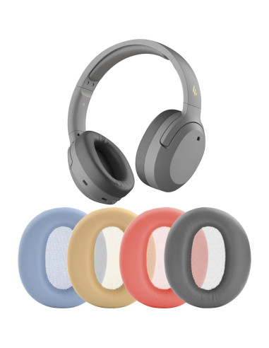 Almohadillas de Reemplazo Edifier W820NB Negro Cuero Sintético