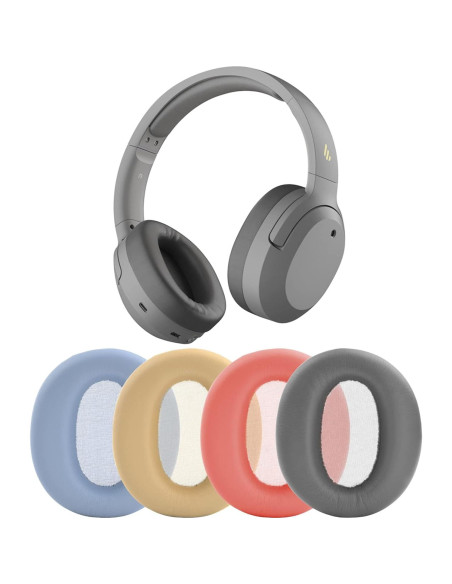 Almohadillas de Reemplazo Edifier W820NB Negro Cuero Sintético