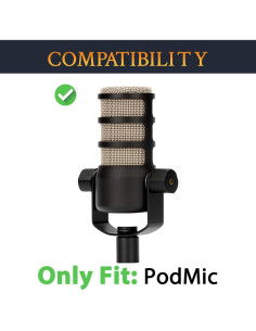 Filtros Pop para Micrófonos SOULWIT - 2 Piezas Espuma Negra 2