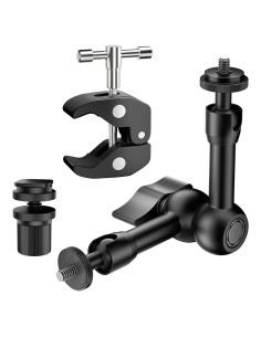 Soporte de Cámara EMART con Brazo Mágico 15 cm y Super Clamp