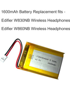 Batería de Reemplazo 3.7V 1600mAh AOLIKES para Auriculares Edifier 2