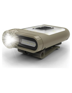 Linterna Frontal Recargable Claymore Capon 65A+ Tan 230 Lúmenes