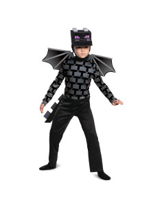 Disfraz Dragón Ender Minecraft Disfraz para Niños 10-12 Años